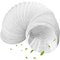Inntek Tubo de salida de aire de PVC- diámetro de 150 mm- 3 m- para aire acondicionado- secadora y campana extractora